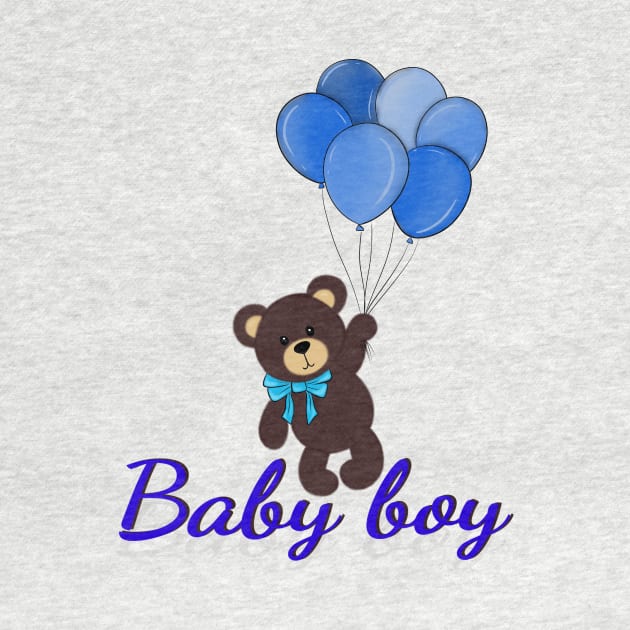 Baby boy bear by GerganaR